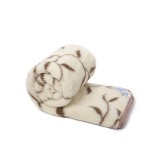 koc wełniany merynos australijski, wzór benjamin 200x240 (+-5cm)