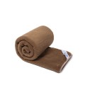 koc wełniany camel w kolorze ciepłego brązu 02