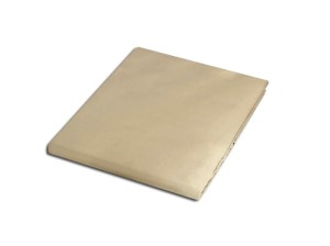 Prześcieradło bez gumki bawełniane 200x220 krem