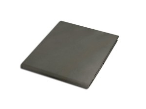 Prześcieradło bez gumki bawełniane 200x220 szary