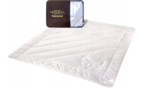 Kołdra Jedwabna 200x220 IMPERIAL DZIKI JEDWAB Premium Naturalna Całoroczna
