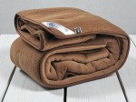 Kołdra wełniana camel brąz 180x200 Premium