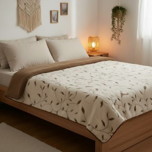 kołdra wełniana camel napoli Woolmark 160x200