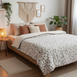 Kołdra Wełniana 200x220 Kaszmir Giulia