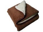 kołdra wełniana camel i kaszmir caro Woolmark 180x200